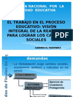 Ponencia Trabajo, Educación y Sociedad