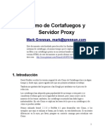 Cortafuegos y Servidor Proxy