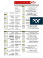 R.F.E.T.M. - Calendario de Liga 13/14 - Segunda Nacional Masculina Grupo 4