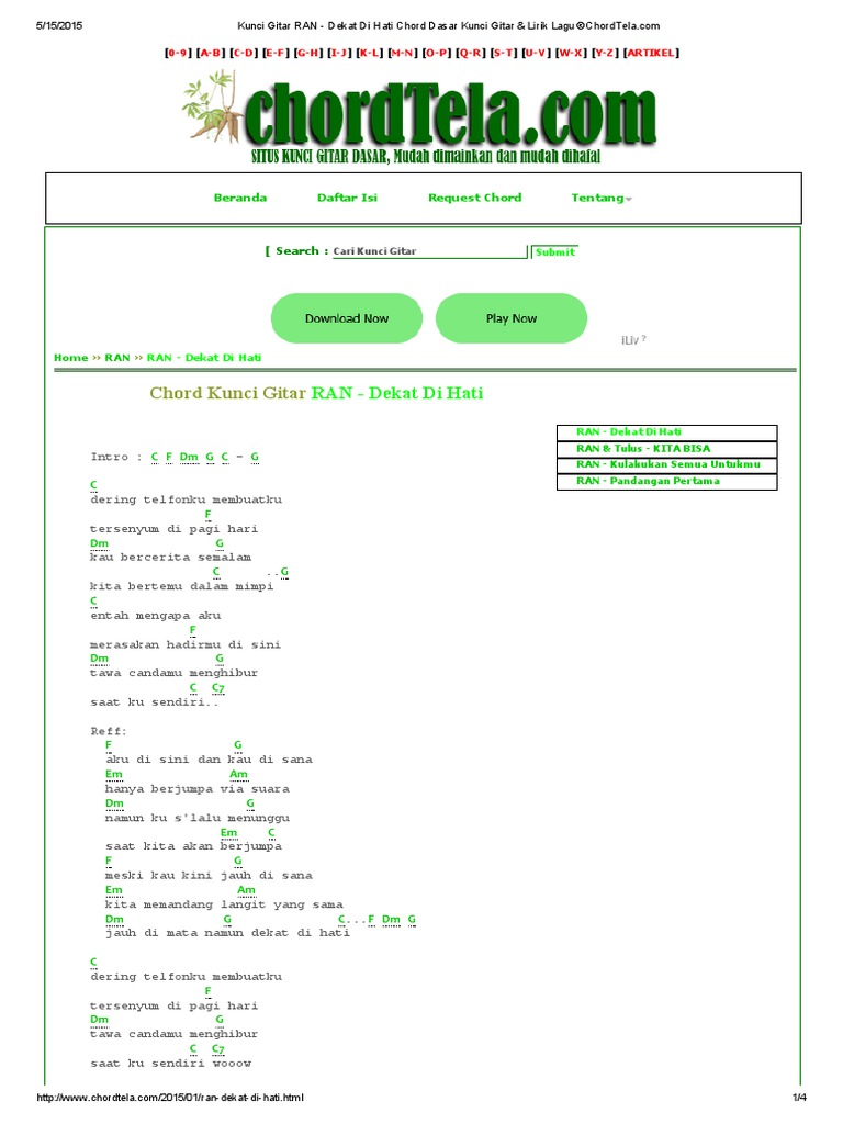 Chordtela Shes Gon Tebak Gambar