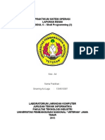 MODUL 6 (Shell Programming 2)