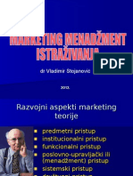 MARKETING MENADŽMENT ISTRAŽIVANJA - V. Stojanović.1