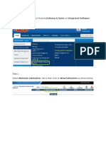 Estimation Tool: Step 1: Login To Ultimatix & Select Projects, Delivery & Sales - Integrated Software