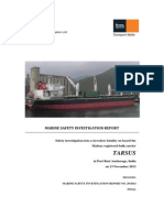 MV Tarsus_Final Safety Investigation Report