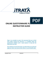 Questionnaires Instructor