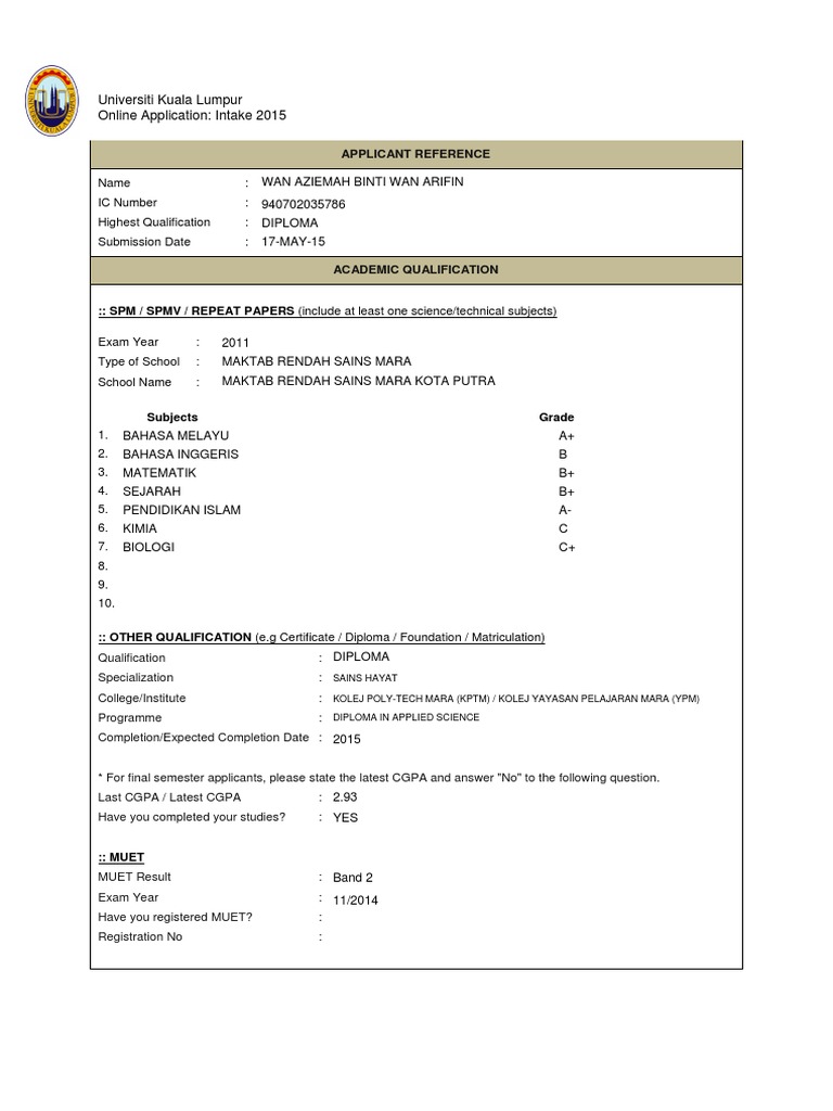 Preview Application (1) SD | PDF