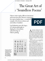 The Great Art of China's 'Soundless Poems'