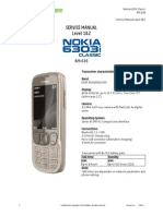 Nokia 6303i Classic RM-638 Service Manual L1L2 v1.0