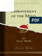 Improvement of The Mind