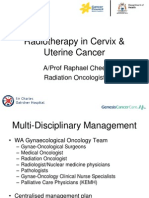 2012 11 03 Raphael Chee Radiotherapy in Cervix and Uterine