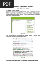 Cambiar Plantilla de Blogger