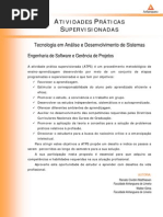 ATPS Engenharia Software Gerencia Projetos