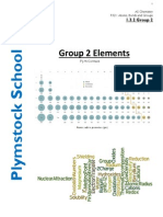 Group II Elements Handout
