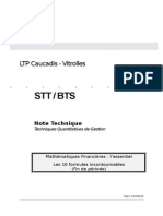 mathématique Financière 