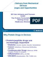 Protein Delivery from Mechanical Devices.ppt