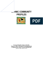 Ethnic Community Profiles