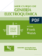 Ingenieria Electroquimica Un Primer Curso