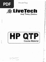 HP QTP Live Tech