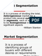 Lec 4-Market Segmentation