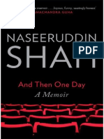 And Then One Day A Memoir - by Naseeruddin Shah