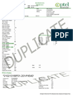 Services Invoice: Pakistan Telecommunicationcompany Limited STN NTN