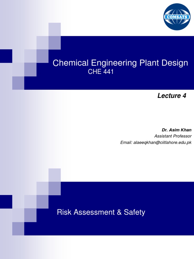 Risk Assessment in Chemical Engineering | PDF | Chemical Reactor ...