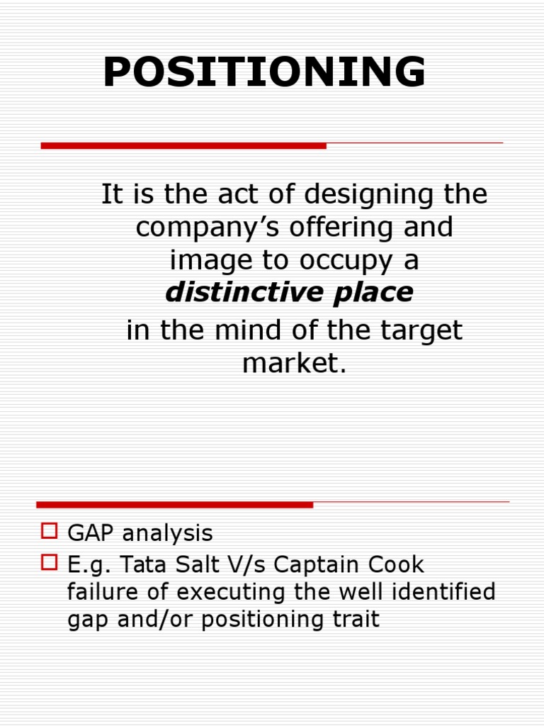 Effective Positioning Strategies in Marketing | PDF | Business