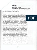 Franklin Leopoldo Silva - PRAGMATISMO E HUMANISMO - Bergson, Leitor de Willian James