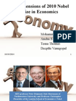 HR Dimensions of 2010 Nobel Prize in Economics