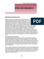 Interpreting DNA Sequence