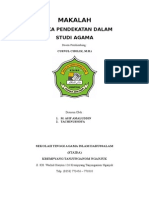 Download Aneka Pendekatan Dalam Studi Agama Islam by Ilman Salim SN265626259 doc pdf
