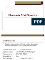 EMail Security Protocols Compared