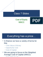 AFM 204 - Class 7 Slides - Cost of Equity