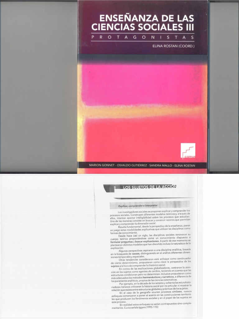 Didáctica de Las Ciencias Sociales - Elina Rostan | PDF