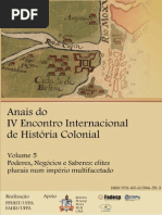 Vol. 5 - Poderes, Negócios e Saberes