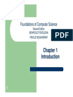 Foundations of Computer Science - Chapter 1