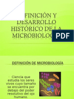 Historia de La Microbiologia