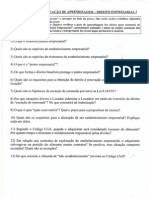 Questionário - Empresarial II