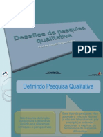 Seminário de Metodologia Nov 2013 Desafios Pesquisa Quali PDF