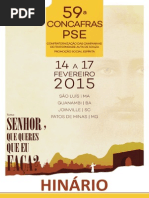 HINARIO CONCAFRAS 2015