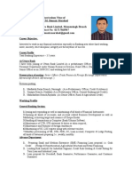 CV of Benazir(1)