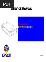 EPSON Perfection 610 Service Manual