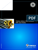 Twiga Insul Preformed Pipe Sections: Insulating India