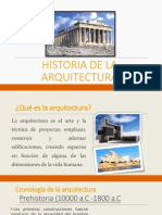 Historia de La Arquitectura
