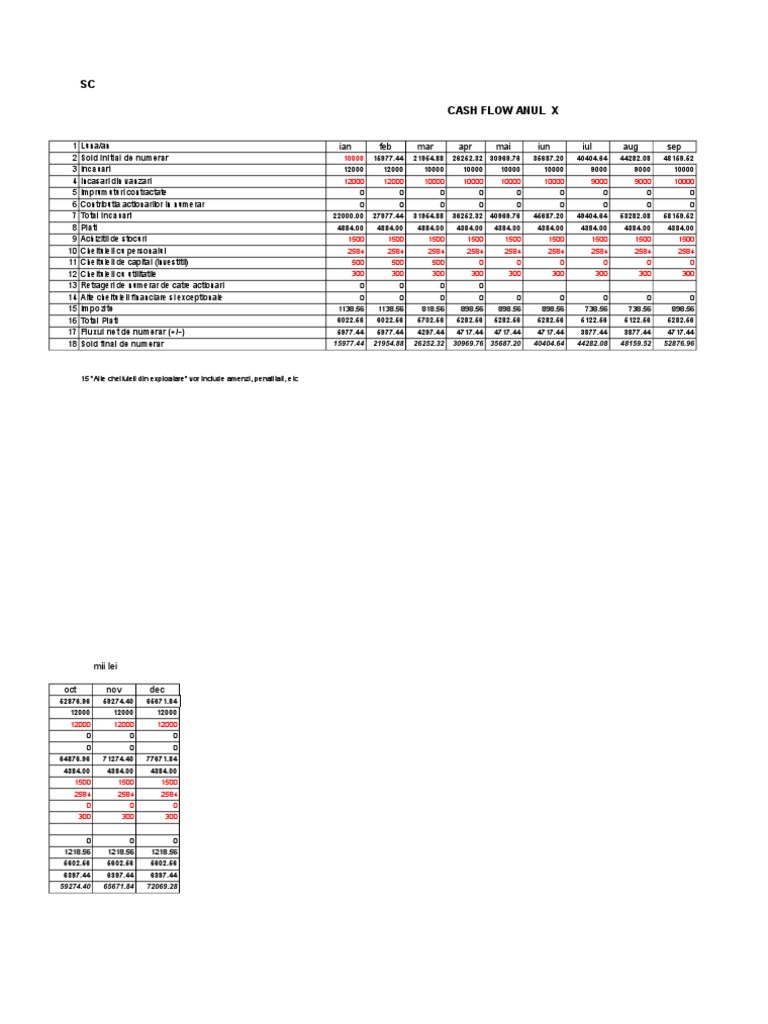 Cash Flow Analysis Report 2023 | PDF | Finance & Money Management