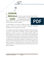 Monografia de Regulacion Osmotica