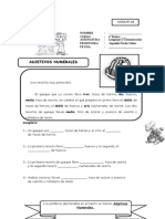 Adjetivos Numerales