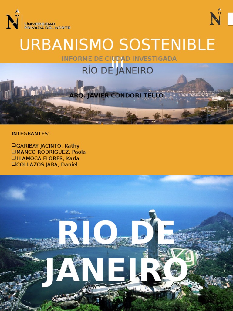Urbanismo Sostenible en Río de Janeiro | PDF | Rio de Janeiro | Urbanismo
