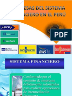 Empresas de Sistema Financiero en El Peru