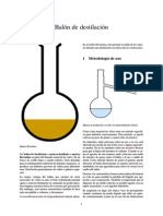 Balón de Destilación PDF